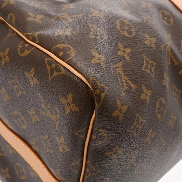 LOUIS VUITTON Monogram Keepall Bandouliere 55 Brown - Picture 9 of 11